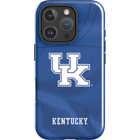 University of Kentucky Blue Jersey iPhone 16 Pro Max Impact Case